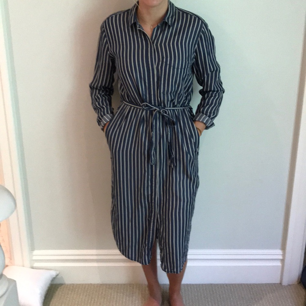 Gap striped dress